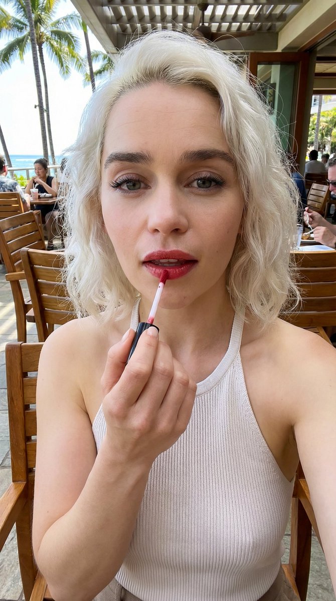 Candid Cafe Beauty Portrait 3