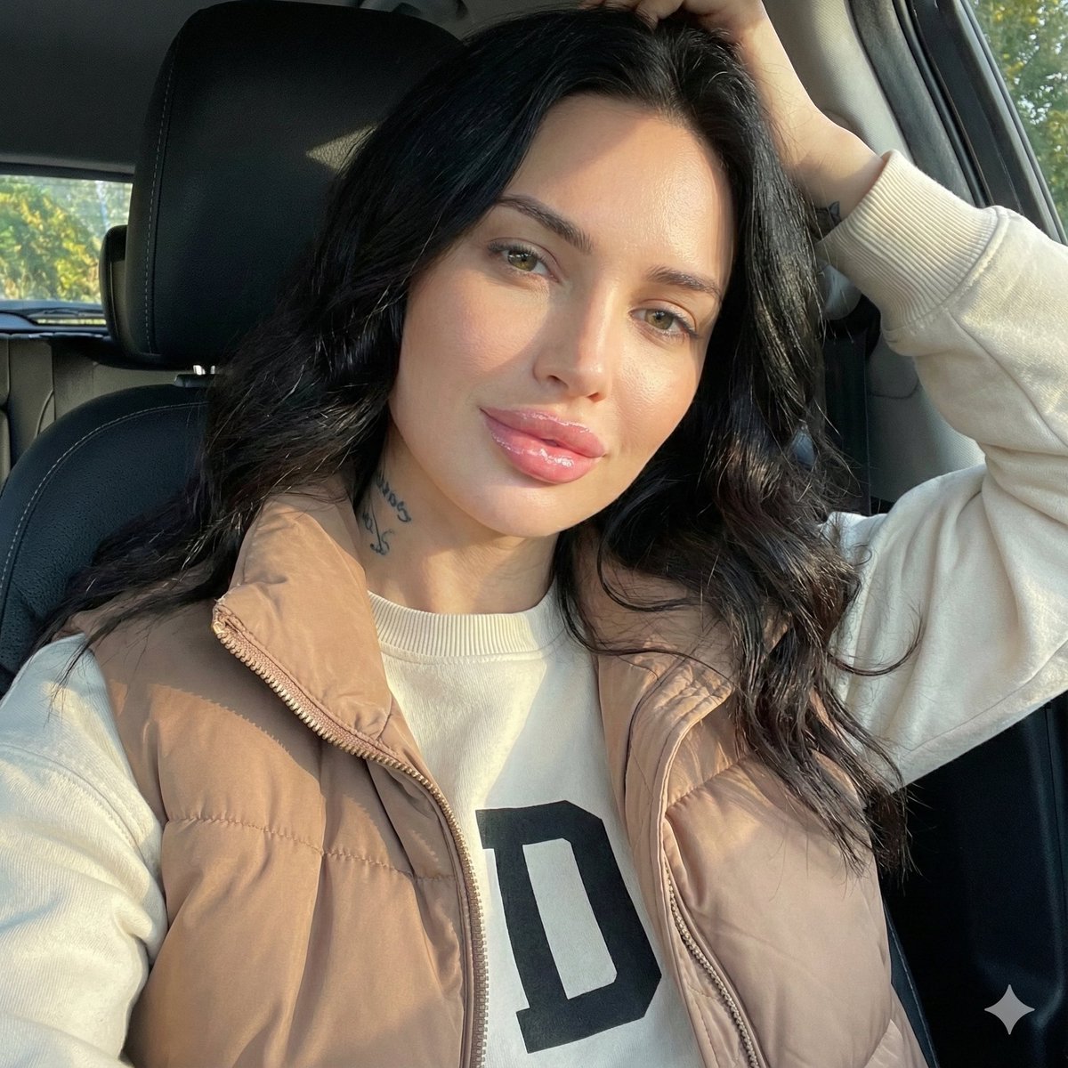 Structured Prompt for Car Selfie Portrait 1