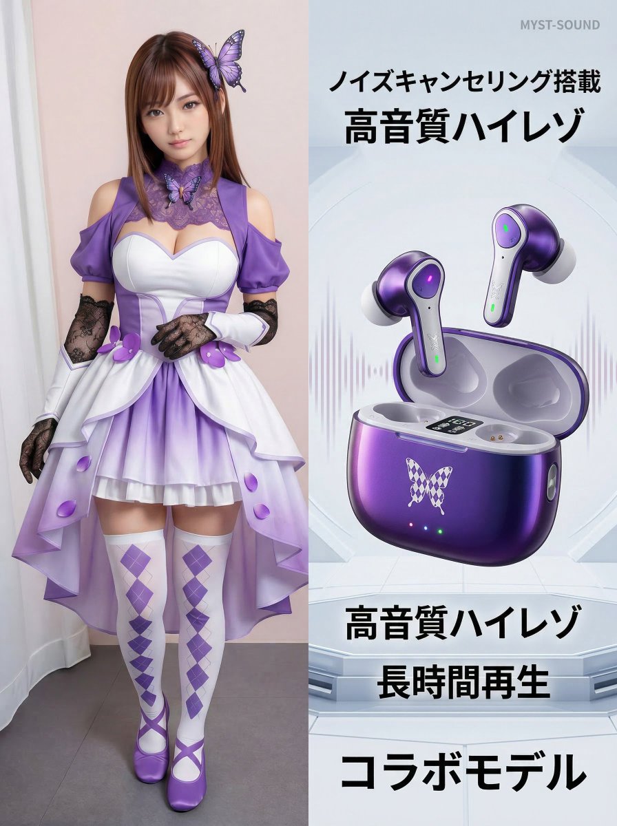Character-Themed Wireless Earbuds Product Shot 2