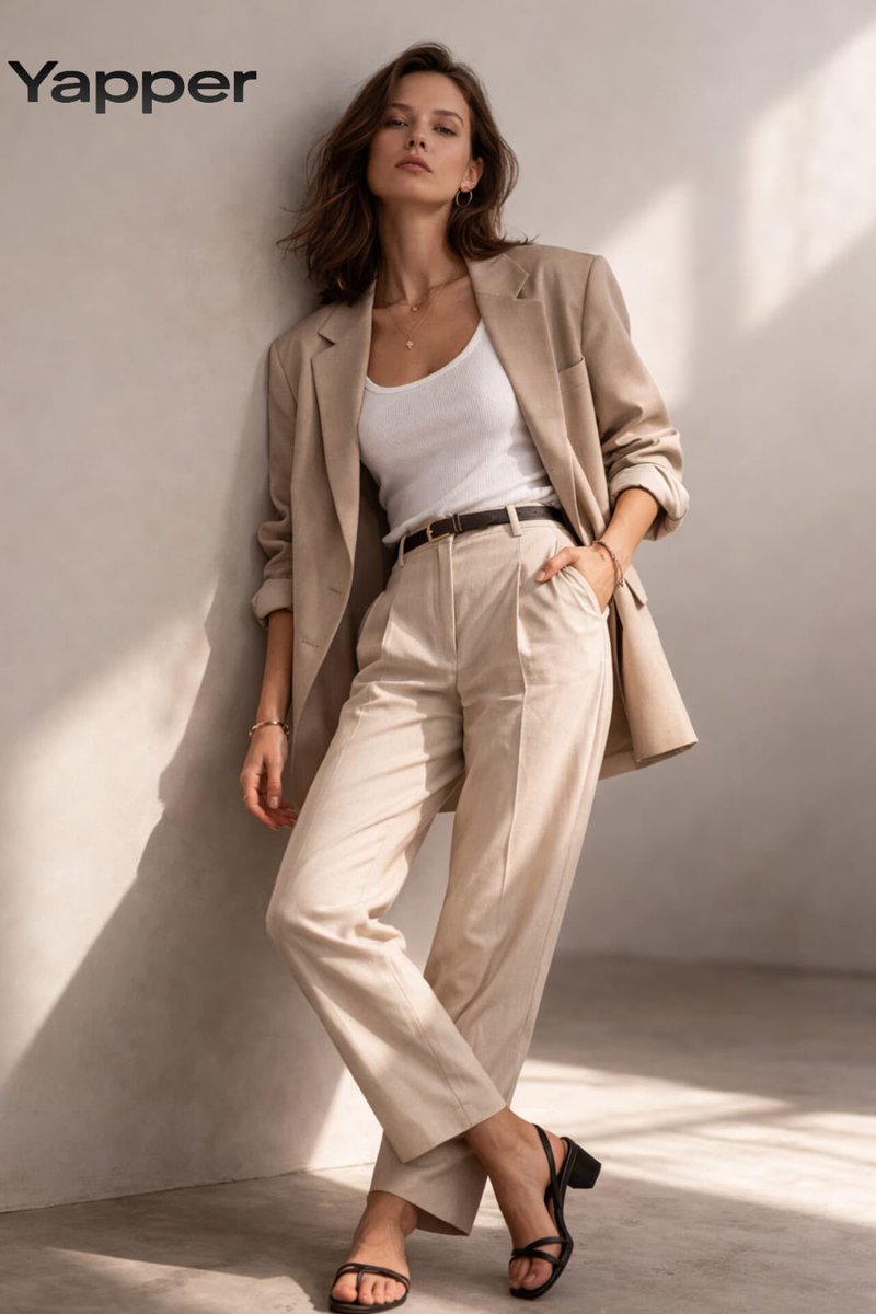 Minimalist Fashion Studio Portrait 3