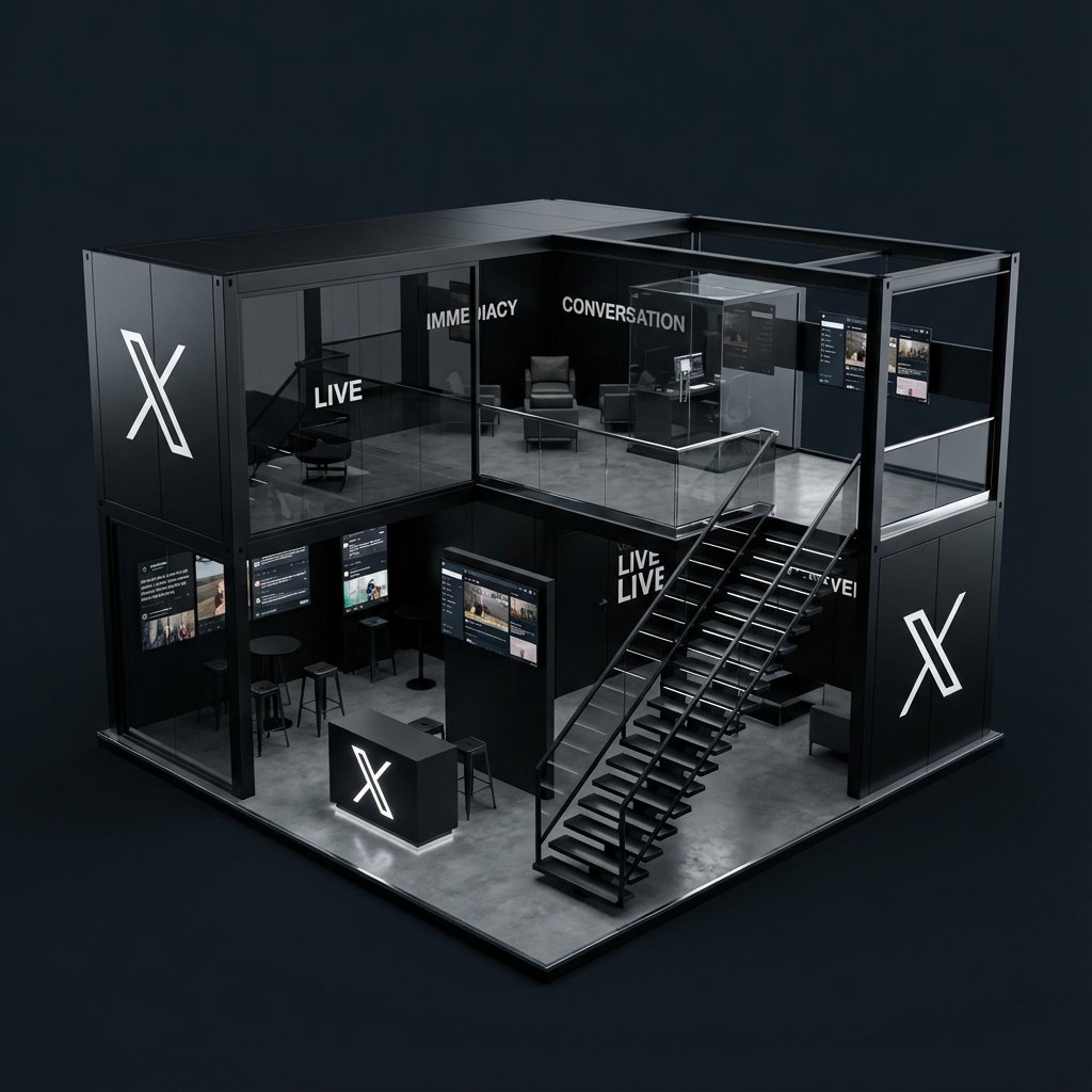 Hyper-Realistic 3D Architectural Exhibition Booth Visualization 2