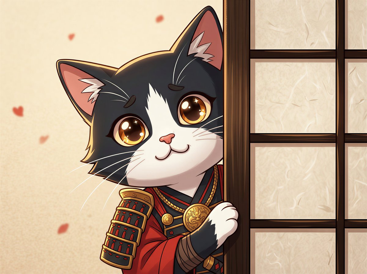 Cat Peeking Image Prompt 1