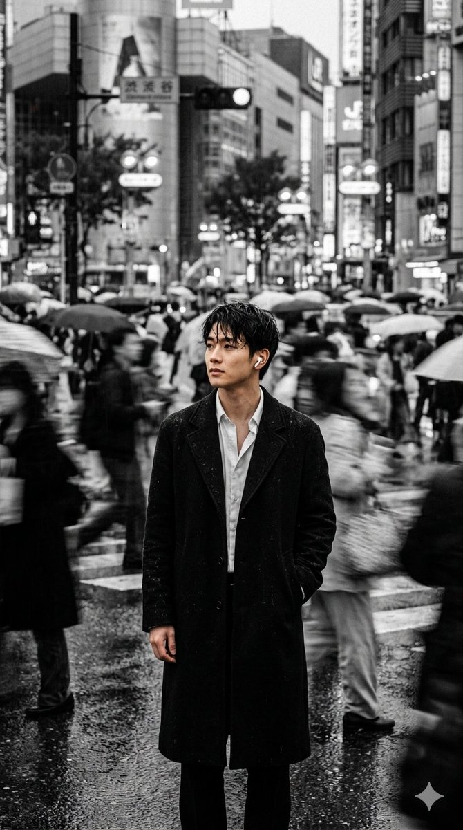 Cinematic Street Photography Portrait 1