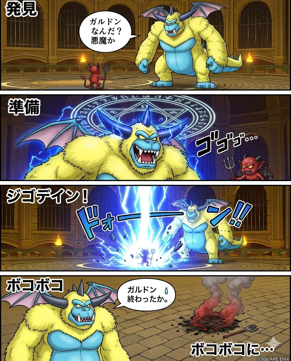 Galdodon Comic Strip Prompt 1