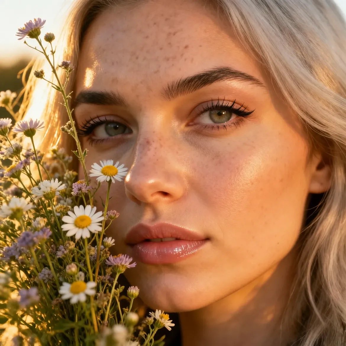 Golden Hour Macro Portrait Prompts 2