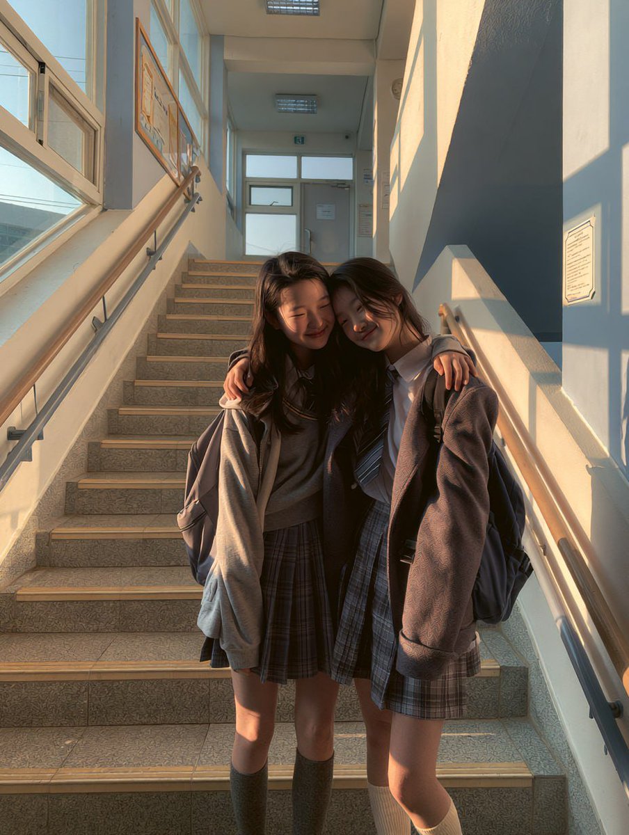 Korean School Candid Portrait 1