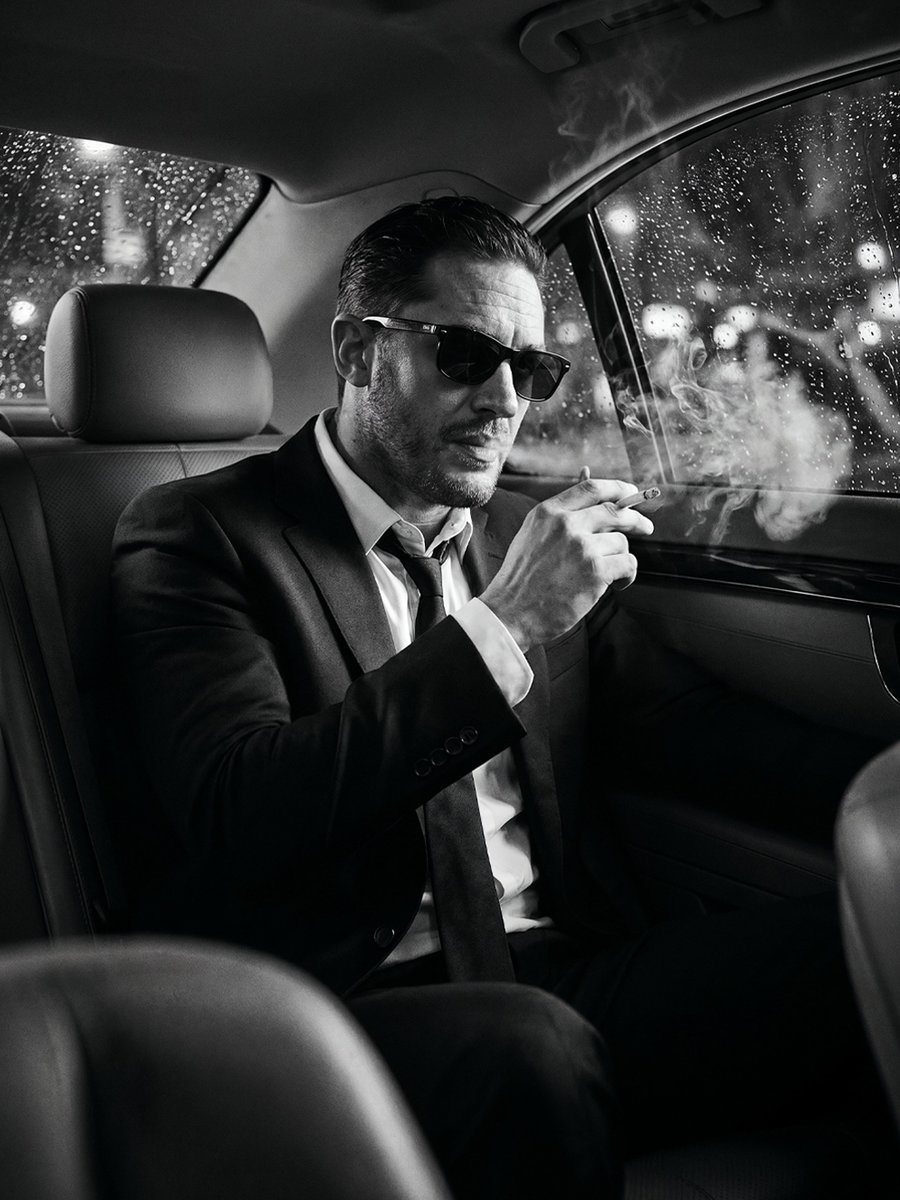 Cinematic Noir Luxury Car Portrait 1