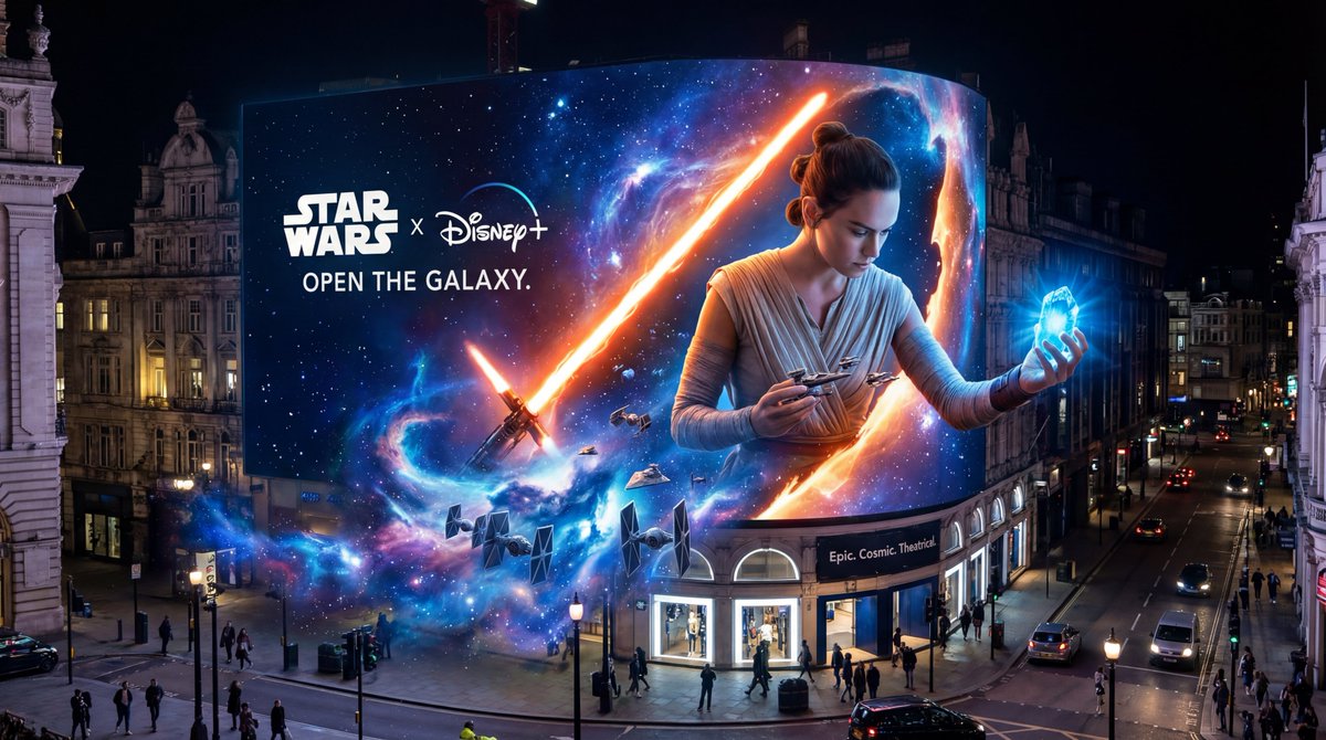 Star Wars 3D Billboard Concept 1