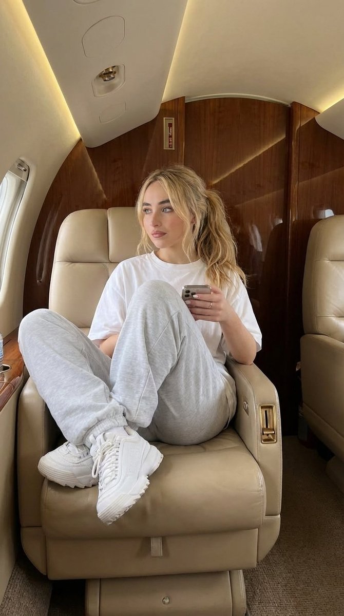 Luxury Private Jet Photoshoot Prompt for Stylish Young Woman 2