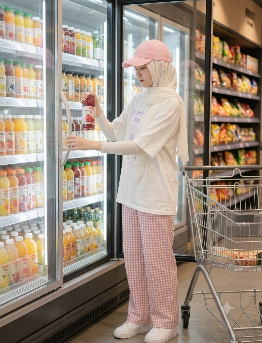 Aesthetic Supermarket Lifestyle Portrait 2