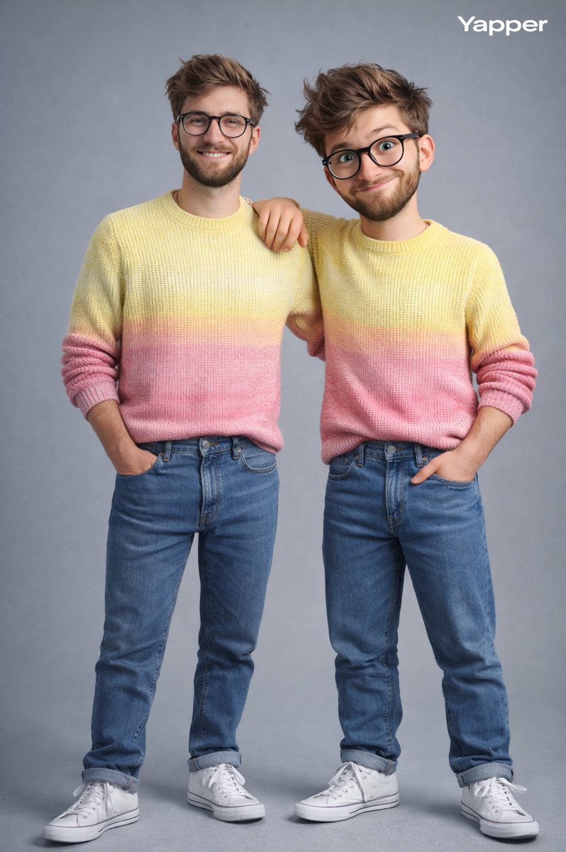 Hyper-Realistic Photo of Person and Pixar Double 1