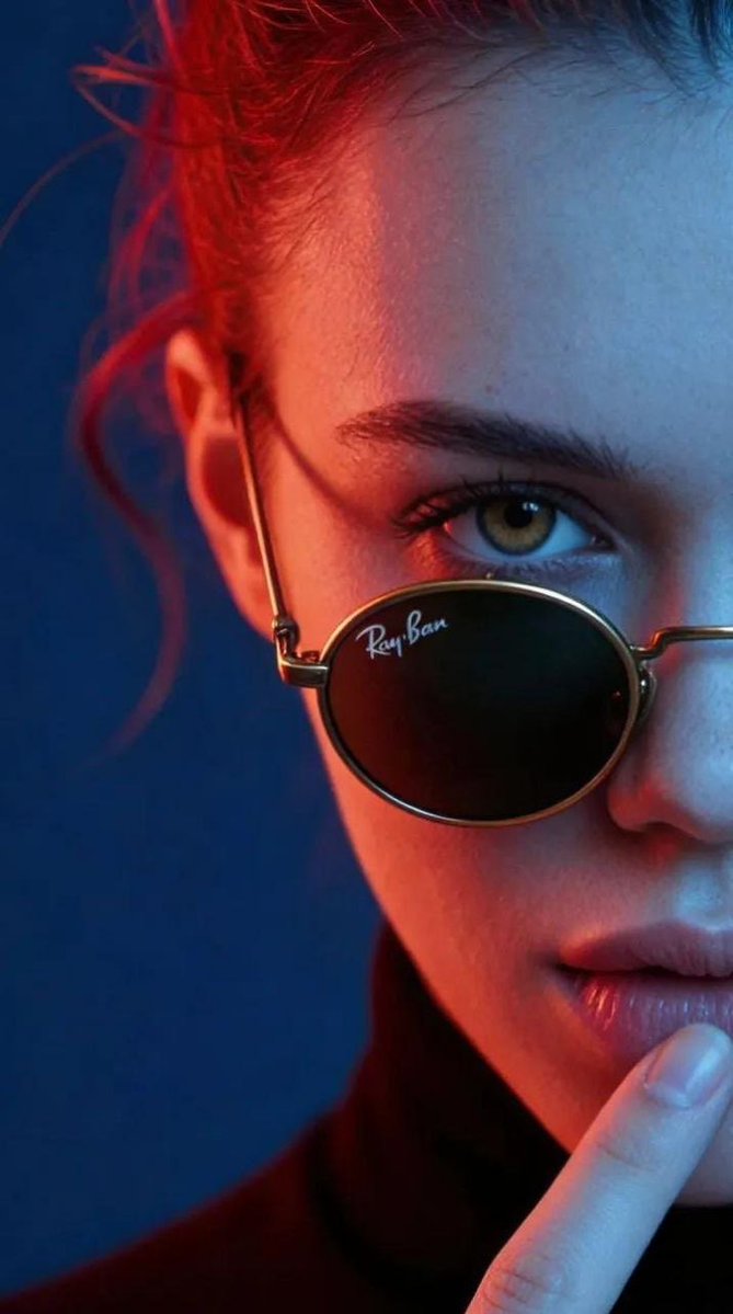 Cyber-Noir Cinematic Portrait 3