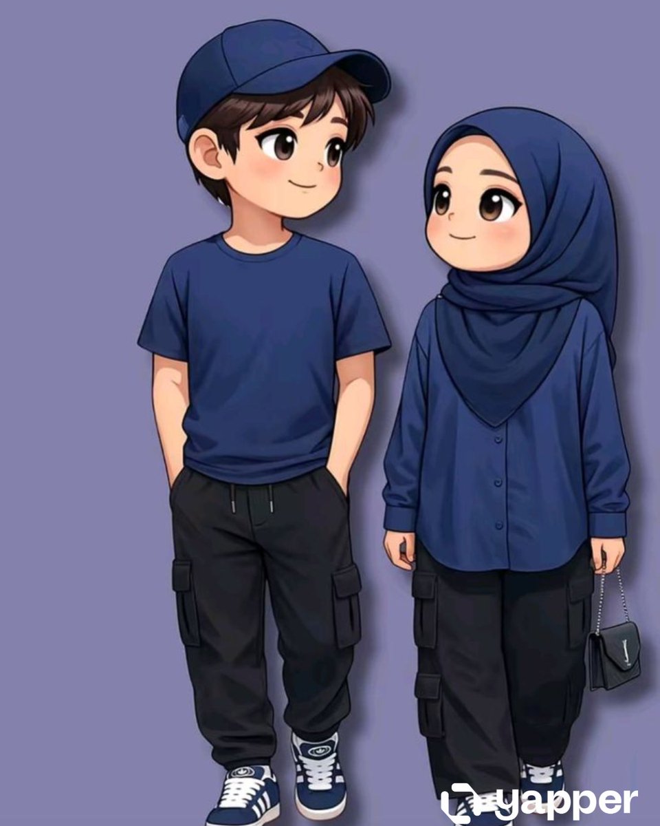Anime Couple Vector Illustration 1