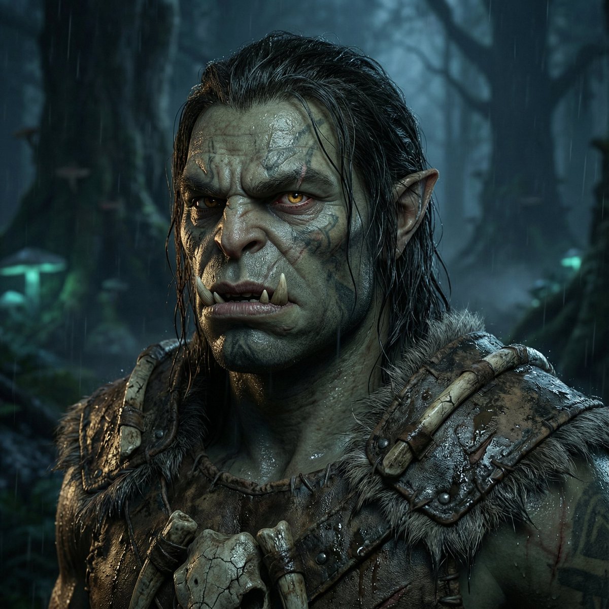 Hyper-Real Orc Realism Test Prompt 2