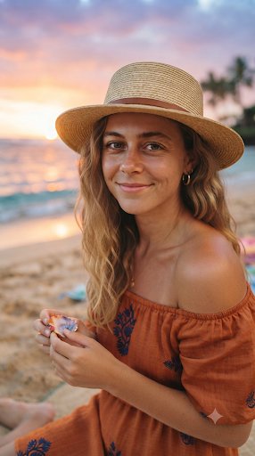 Golden Sunset Beach Moments 2