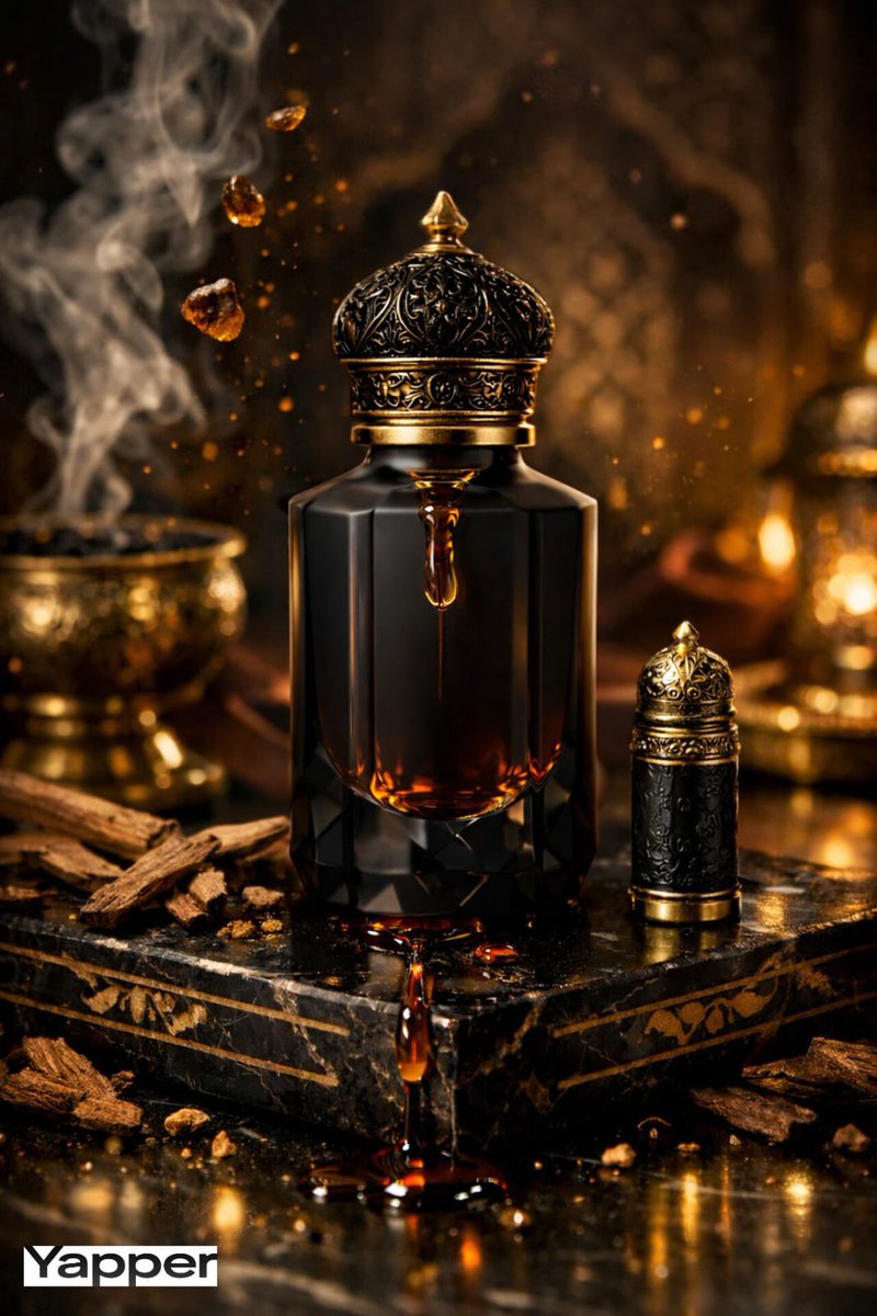 Ultra-Premium Arabian Luxury Perfume Product Photography 1