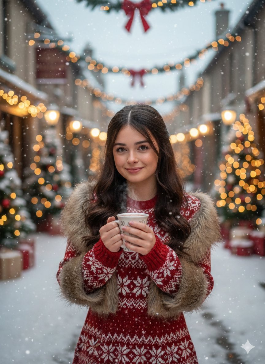 Hyper-Realistic Cinematic Christmas Portrait 1