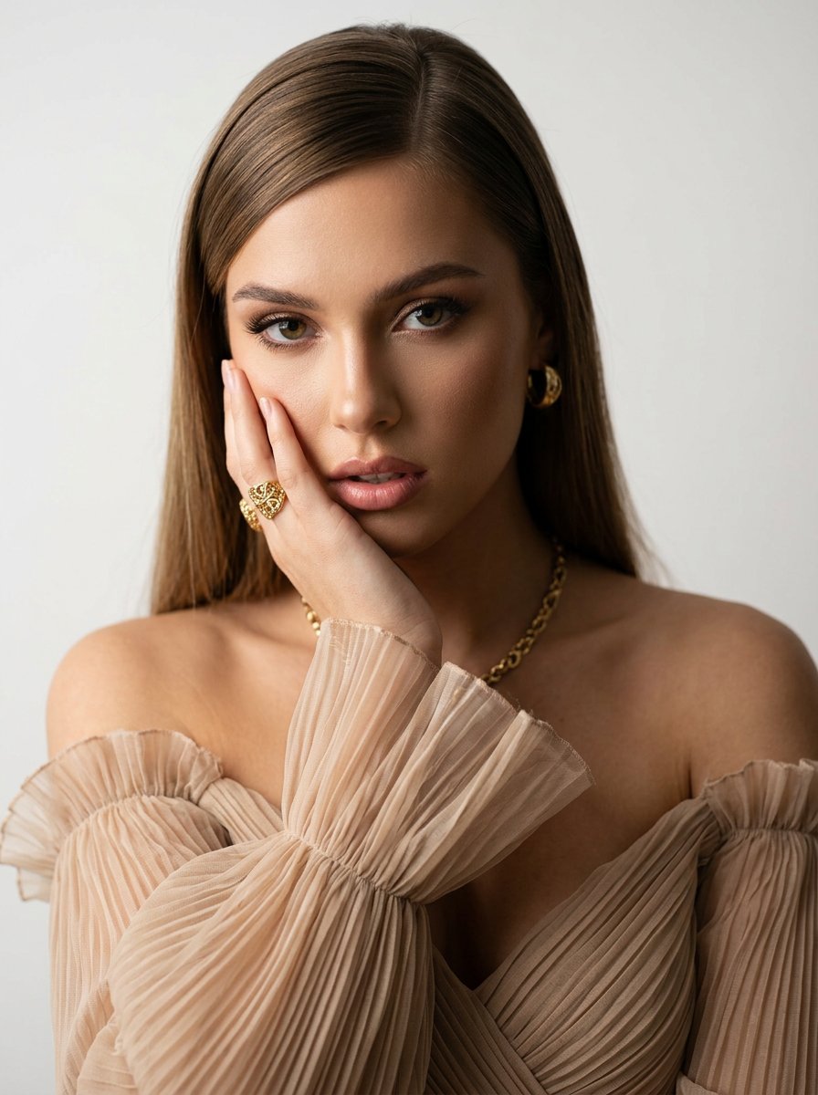 Cinematic Studio Fashion Portrait 2