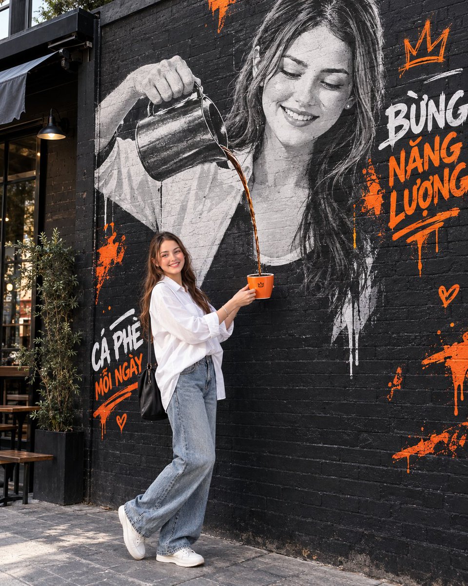Social Media Post - Interactive Mural Coffee Photo