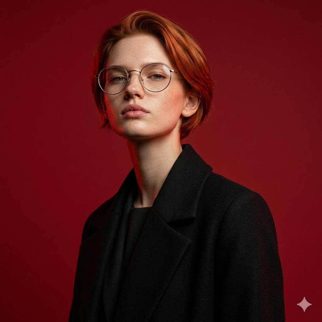 Brutal Studio Red Backdrop Portrait 2
