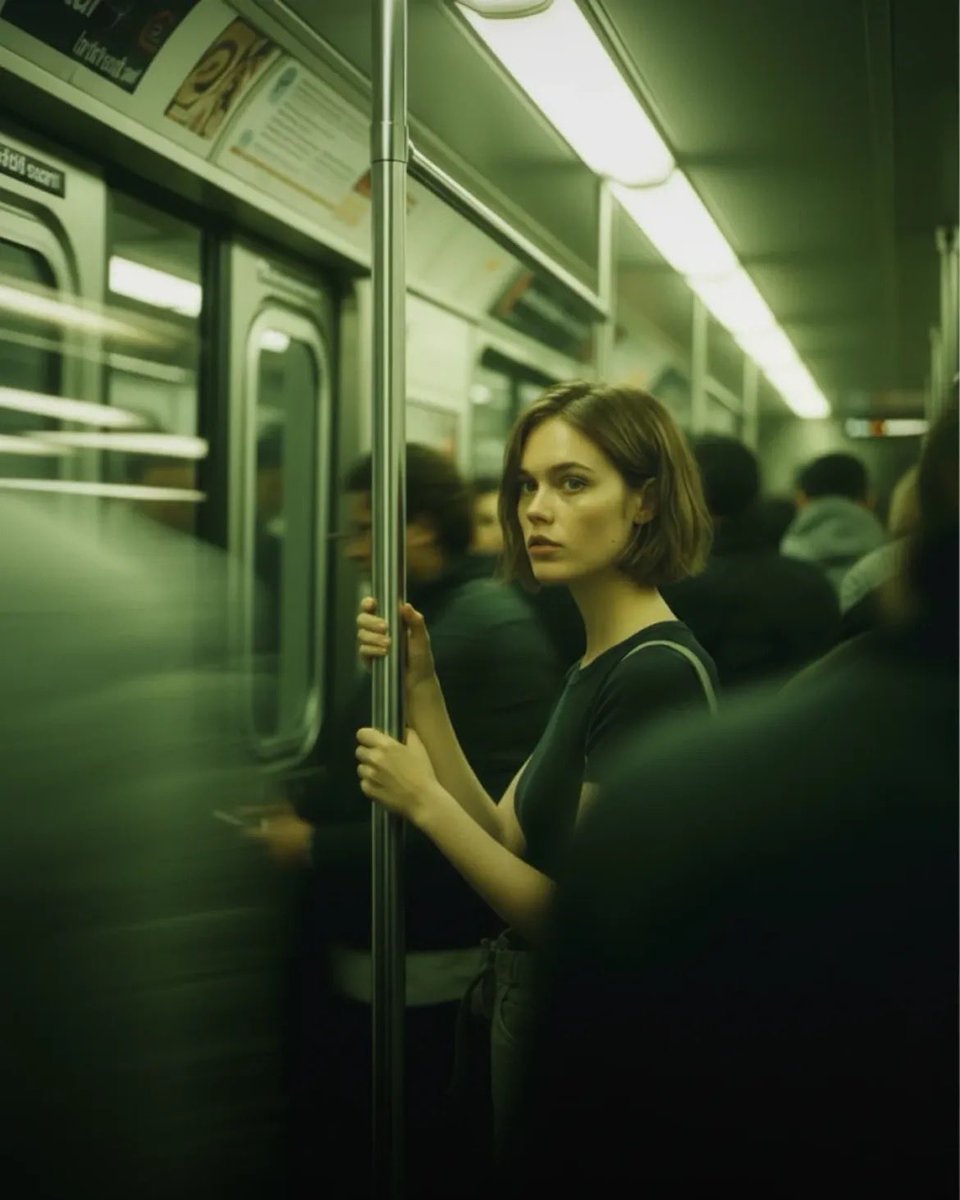 Cinematic Subway Portrait 1