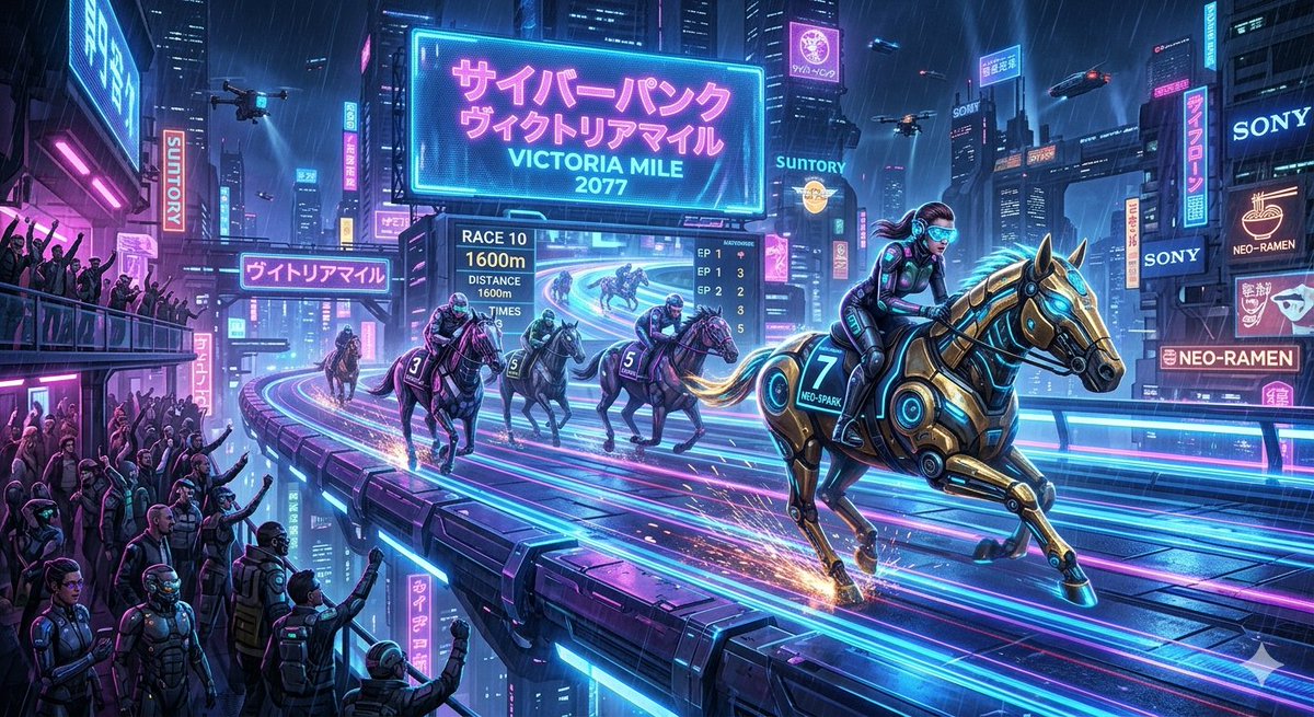 Cyberpunk Victoria Mile Racing 1