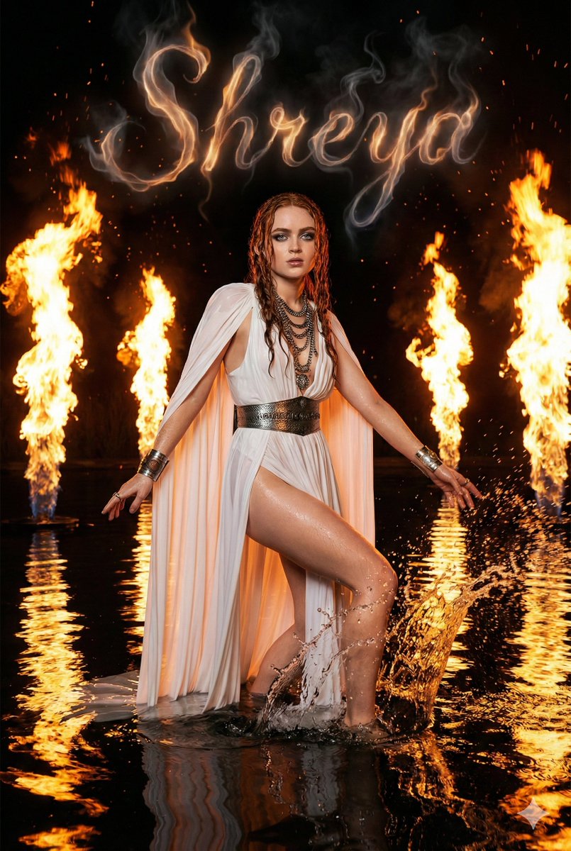 Cinematic Gothic Fire Water Editorial 2
