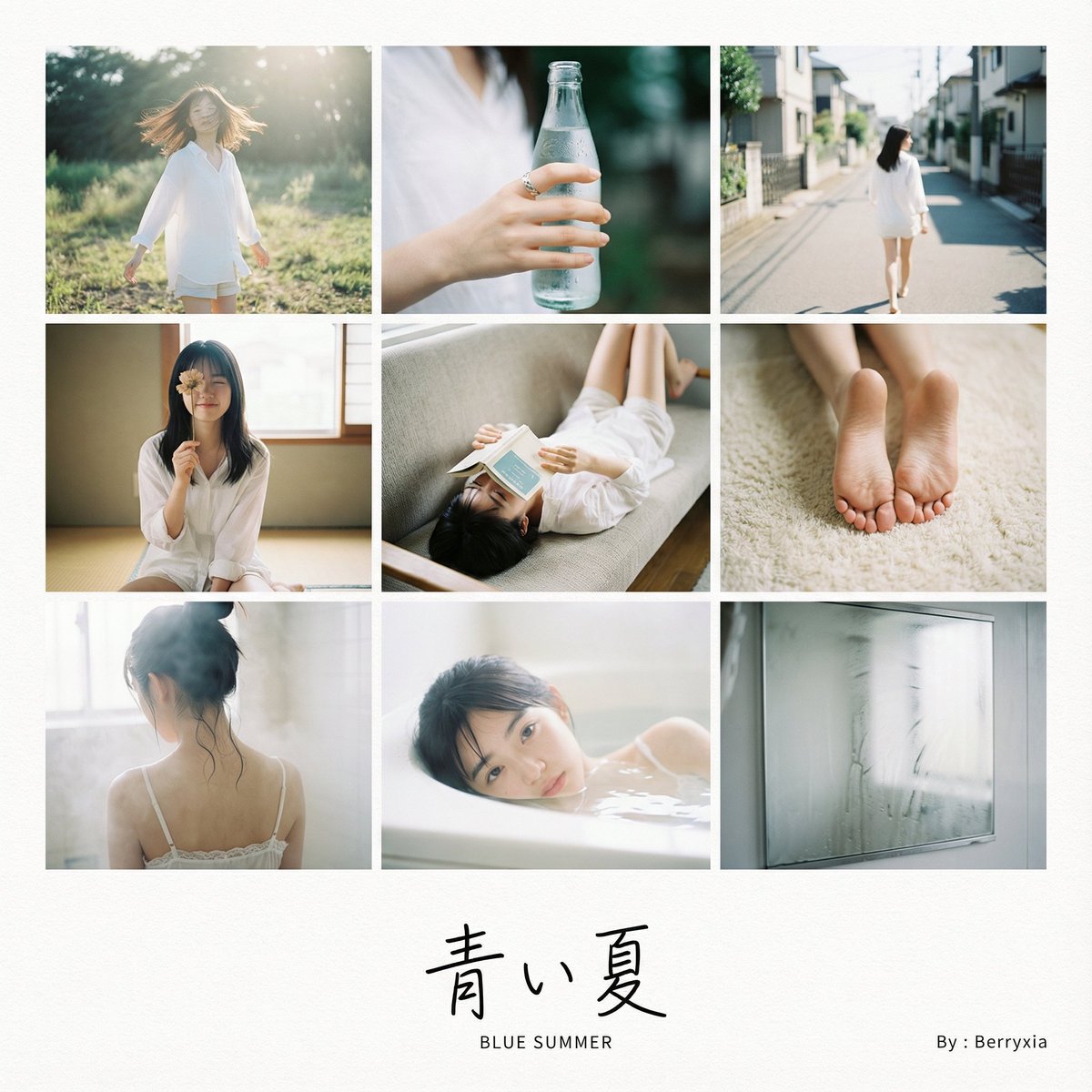 9-grid Japanese photobook layout prompt for Nano Banana Pro 2