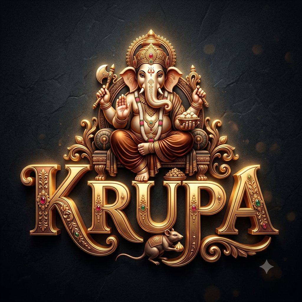 Ganesh Chaturthi 3D Logo 3