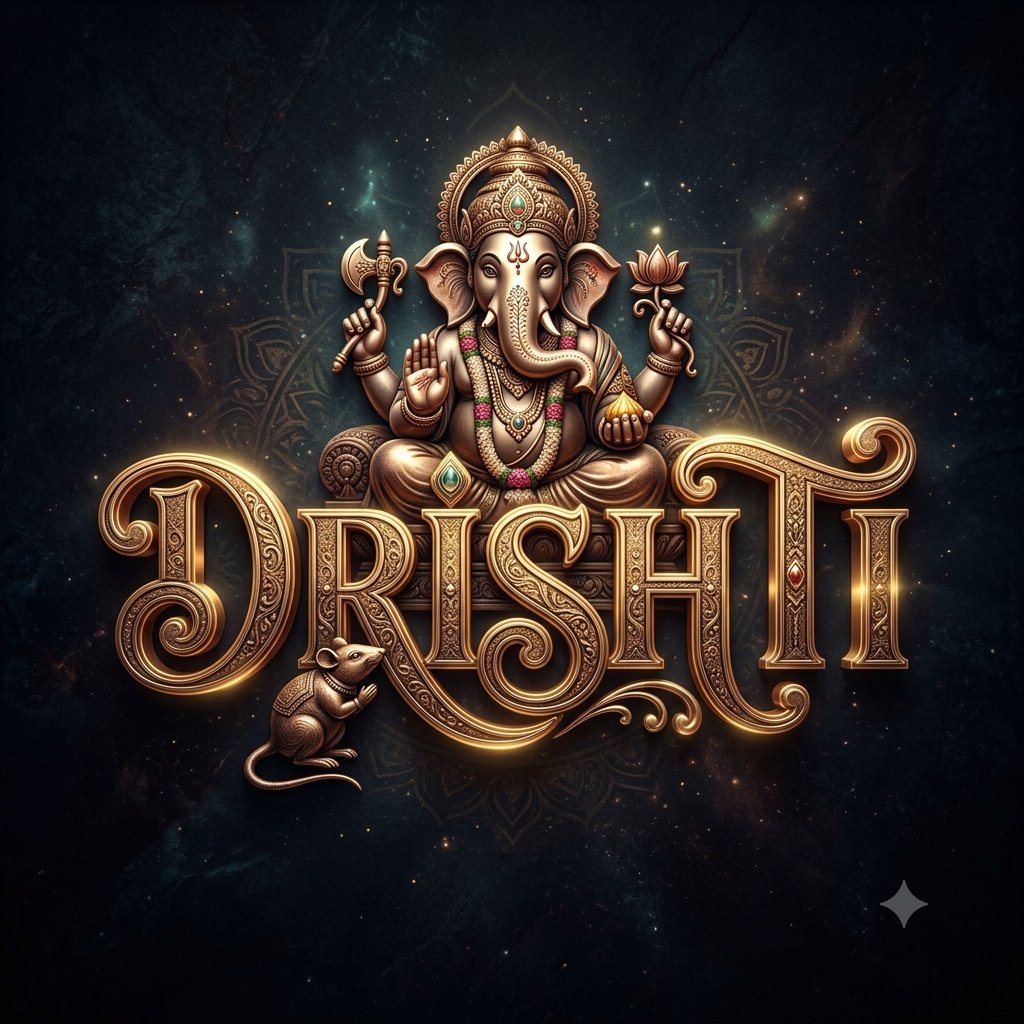 Ganesh Chaturthi 3D Logo 4