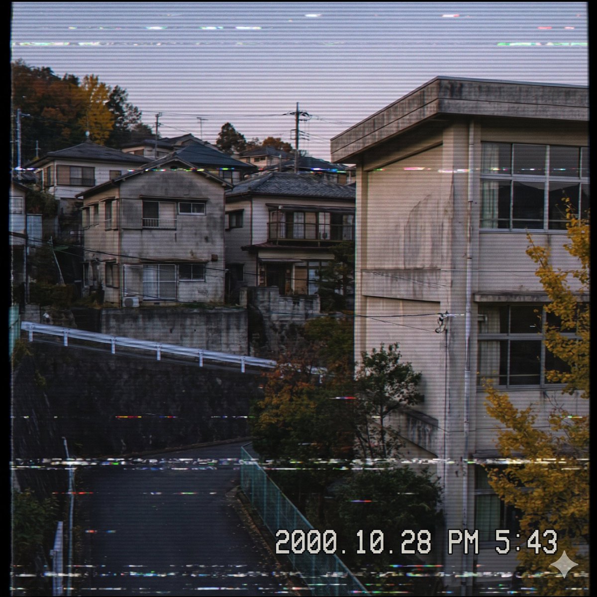 Nostalgic Japanese Suburb Footage 1