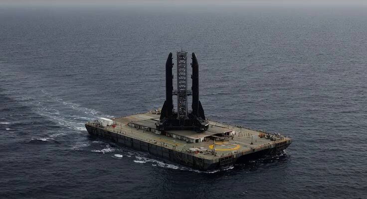 Starship Barge Catch Concept 1