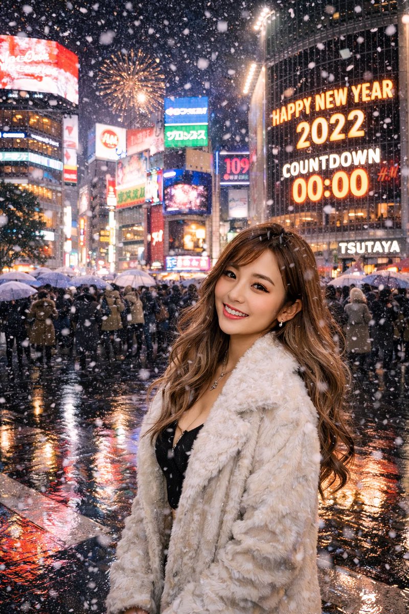 Shibuya New Year's Eve Beauty 2