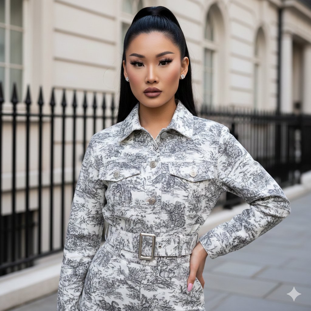 Toile de Jouy Street Style Fashion Editorial 2