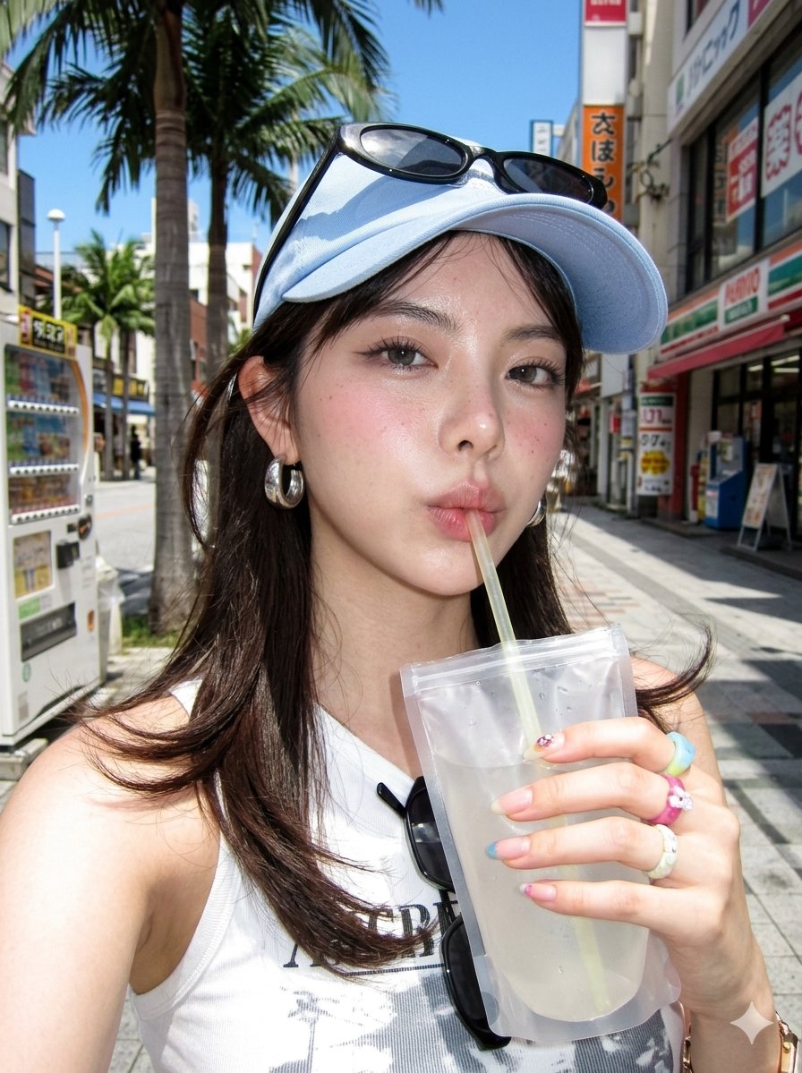 Retro Digicam Korean Selfie 1