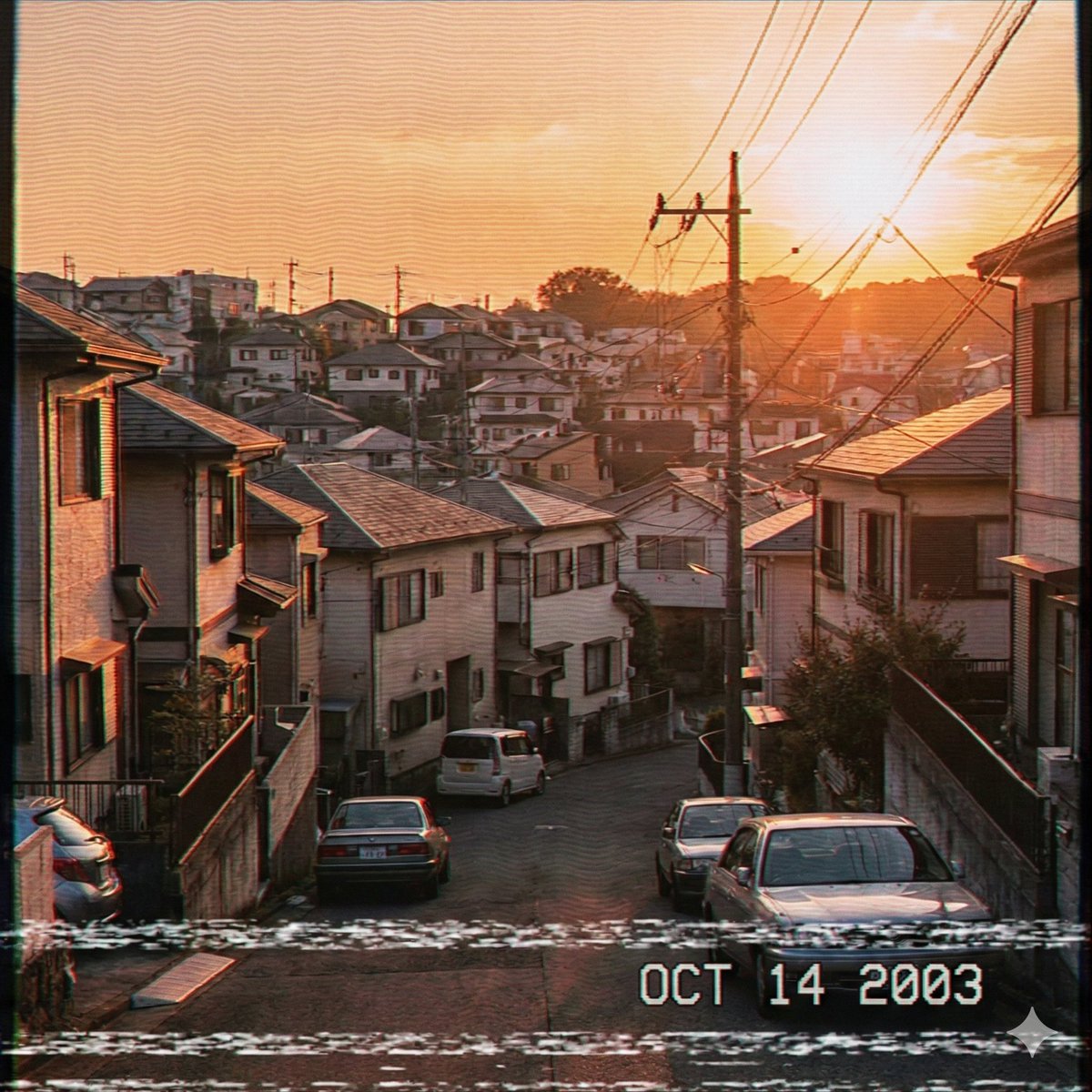 Japanese Suburb in 2000s Atmosphere 1