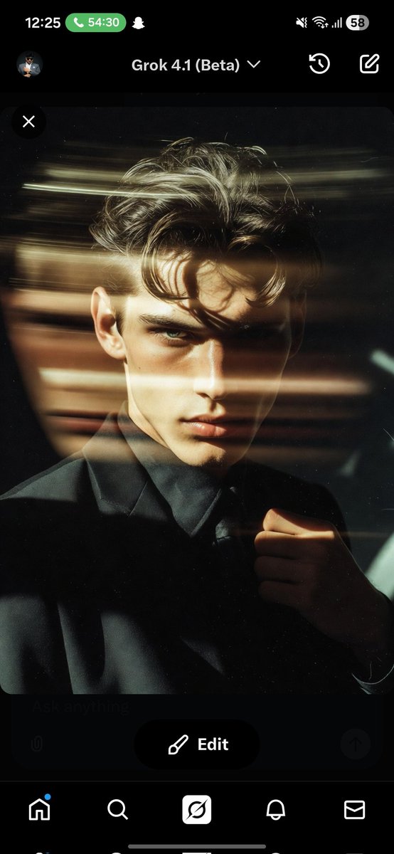 Moody Cinematic Portrait with Motion Blur and Directional Lighting 2