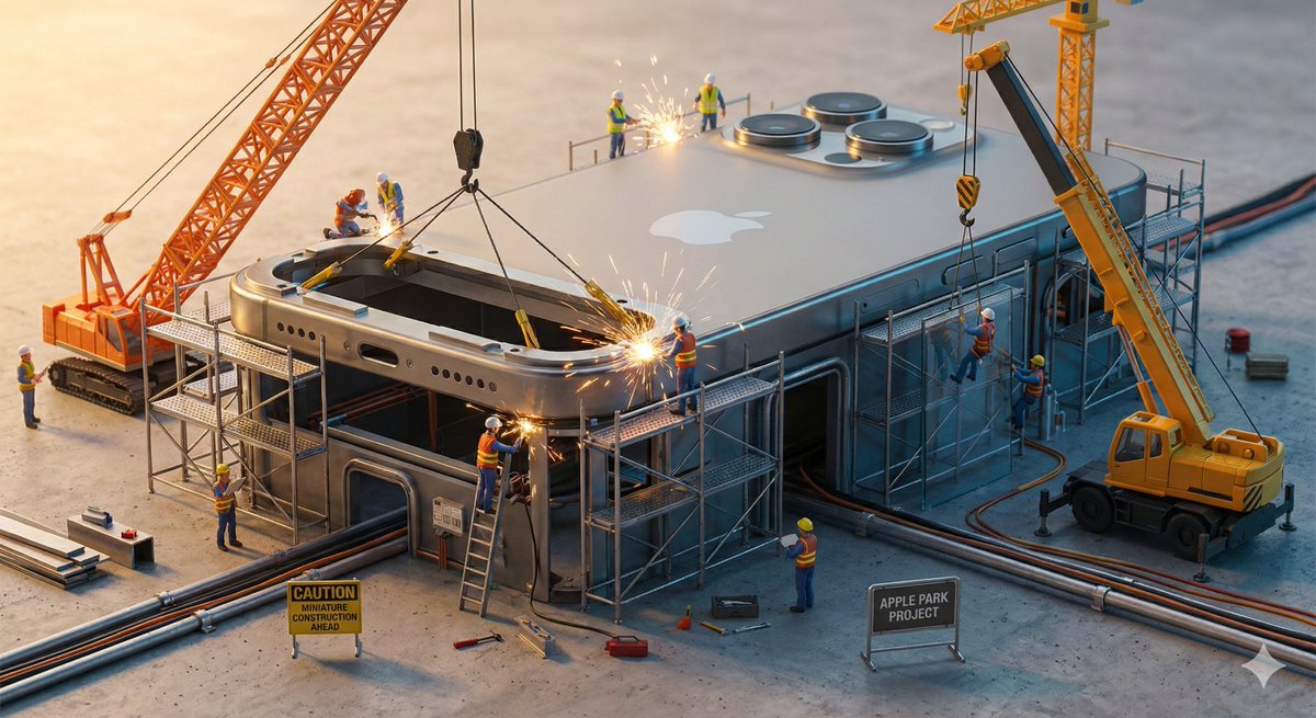 Miniature Construction Site Product Ad 4