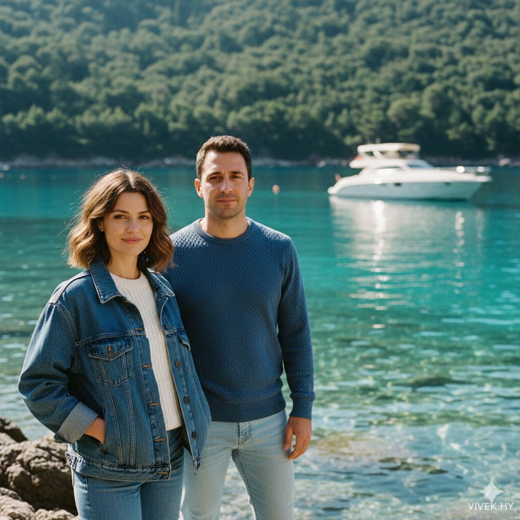 8K Cinematic Coastal Vacation Portrait 1