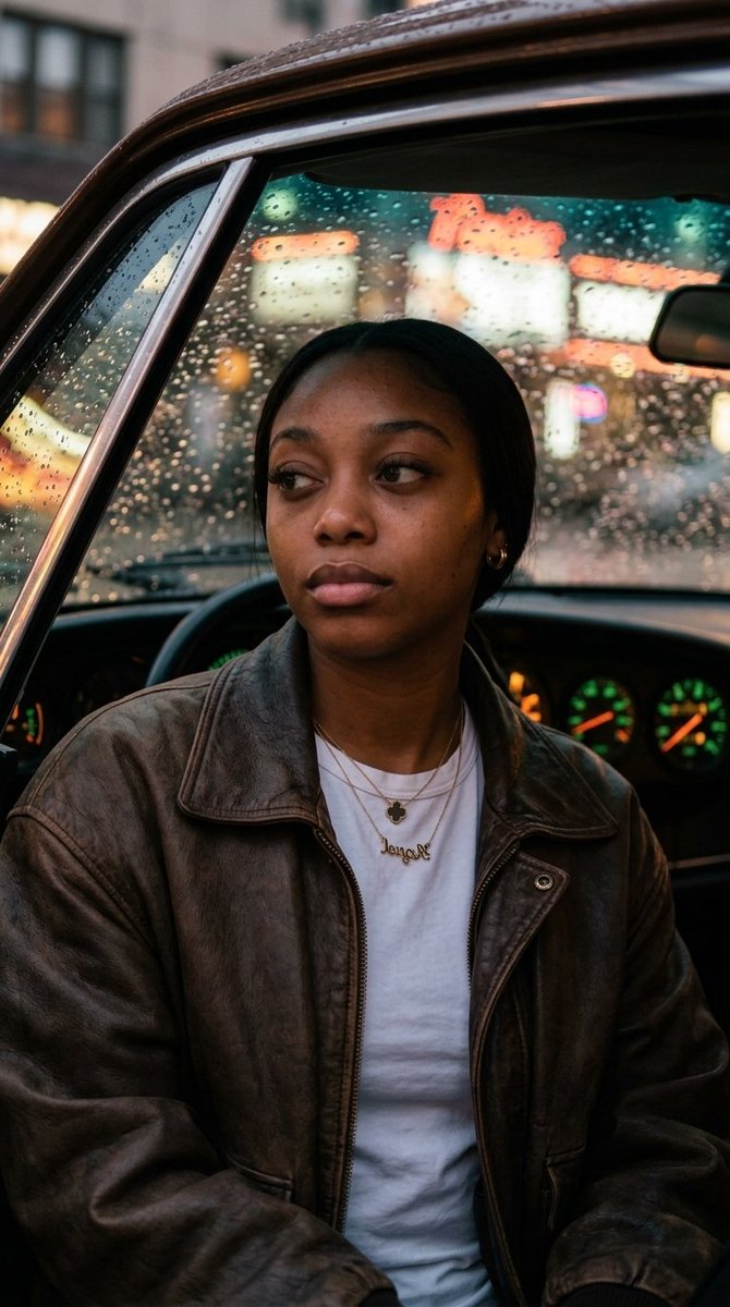 Raw Intimate Portrait in Vintage Porsche 2