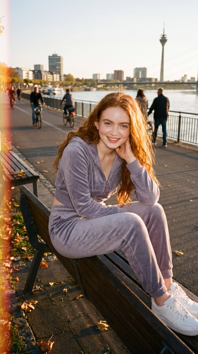 Realistic Redhead Lifestyle Portrait 2