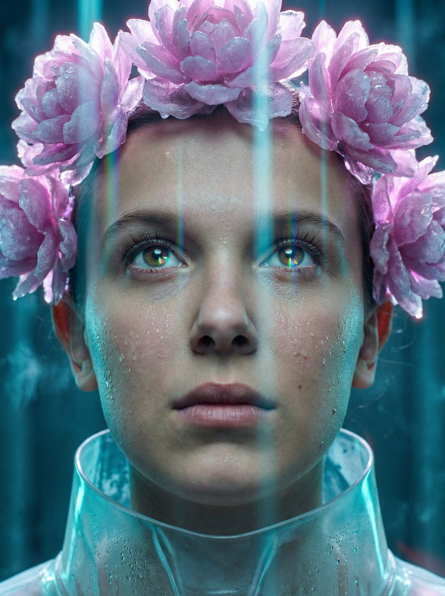 Synthetic Flora Prophecy (Sci-Fi Portrait) 2
