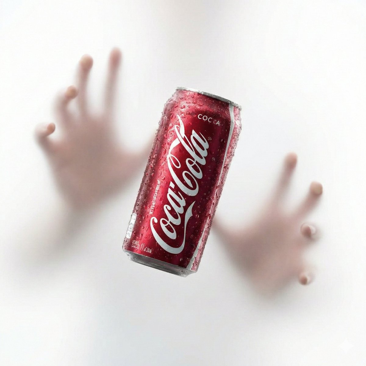 Ethereal Product Visual with Frosted Glass Hands 1