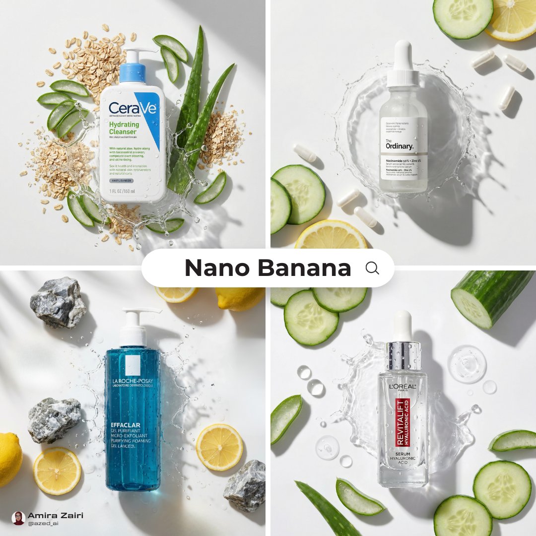 High-End Skincare Product Macro Photography Ad 1