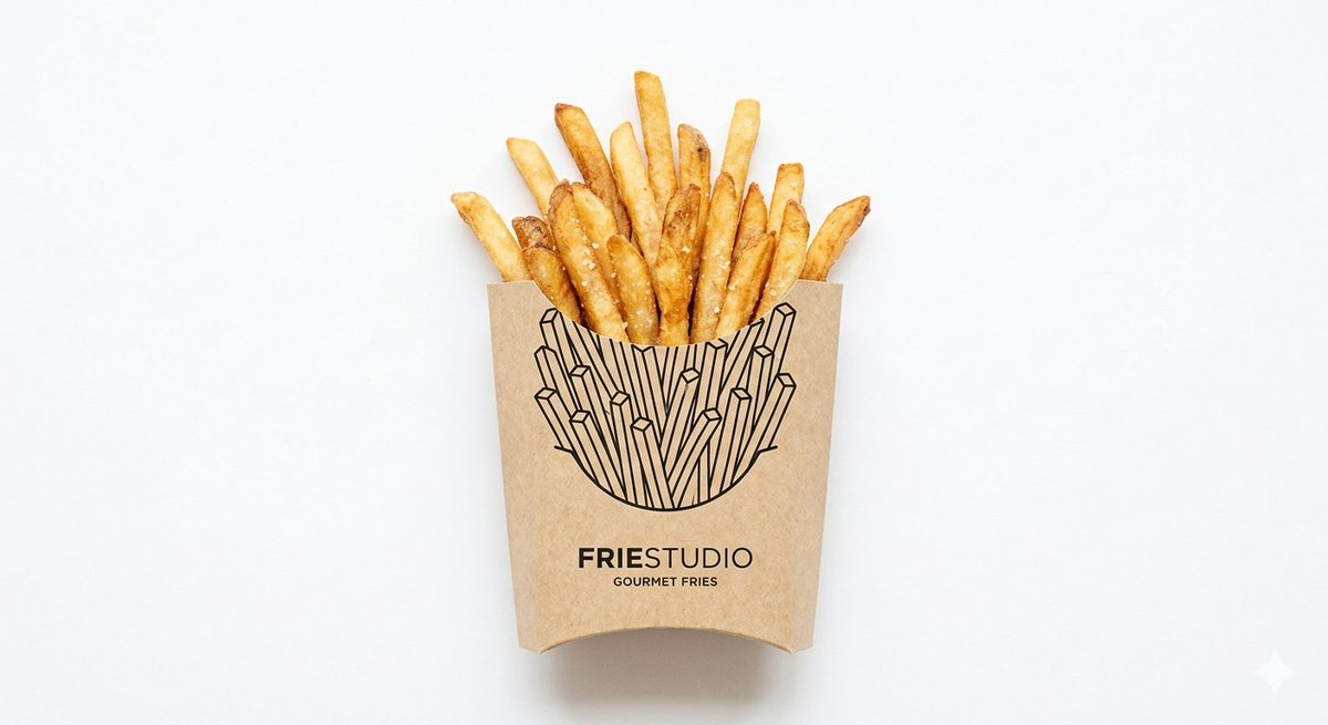 Minimalist Food Illustration and Photorealism Blend 1