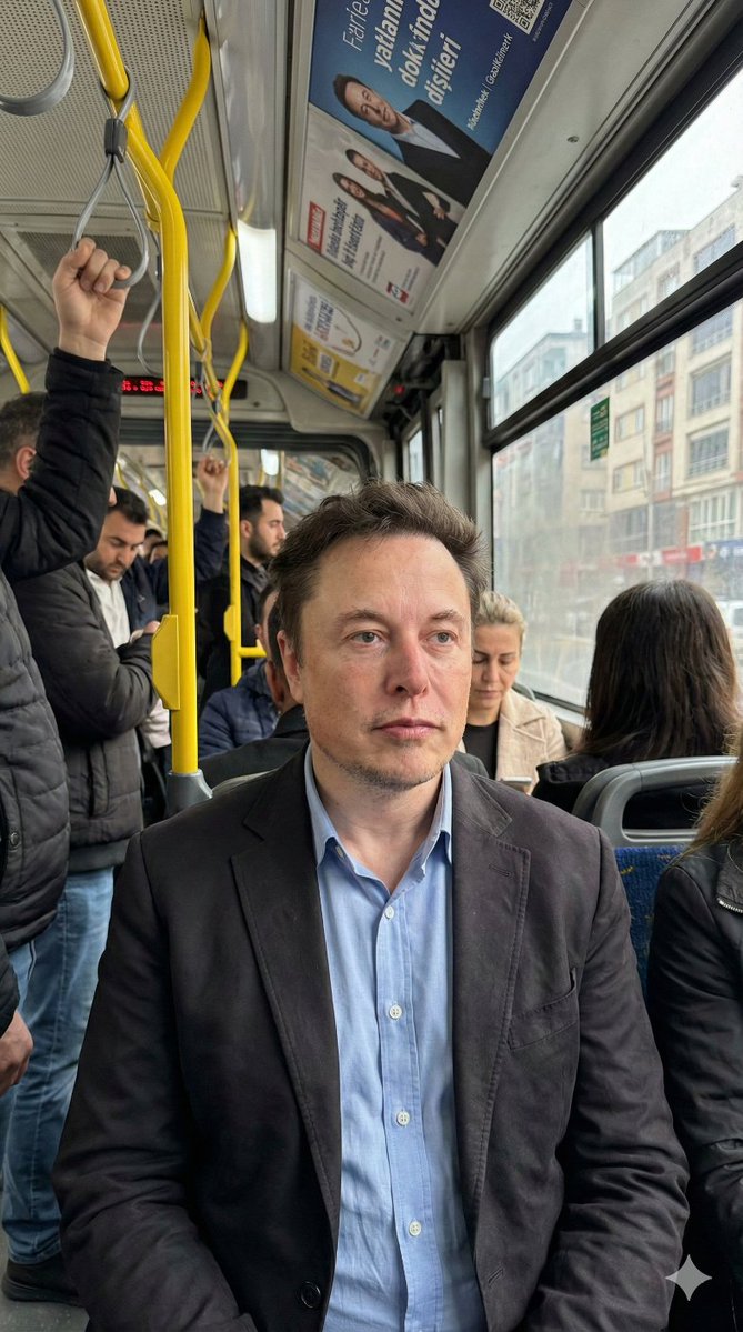 Elon Musk in a Turkish City Bus (Documentary Realism) 1