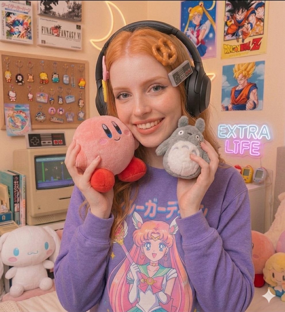 Retro Gaming Bedroom Aesthetics 3