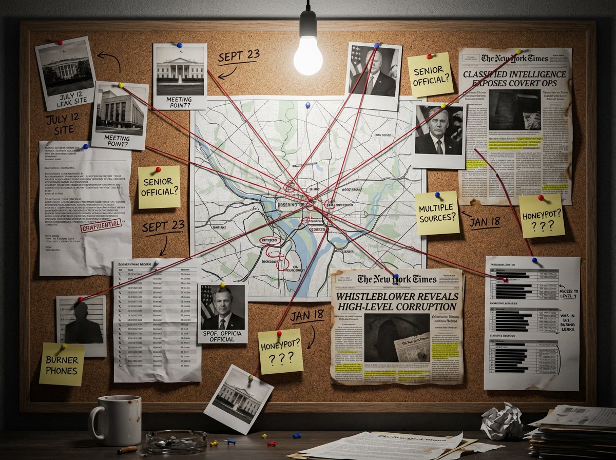 Noir Detective Evidence Board Visualization 4