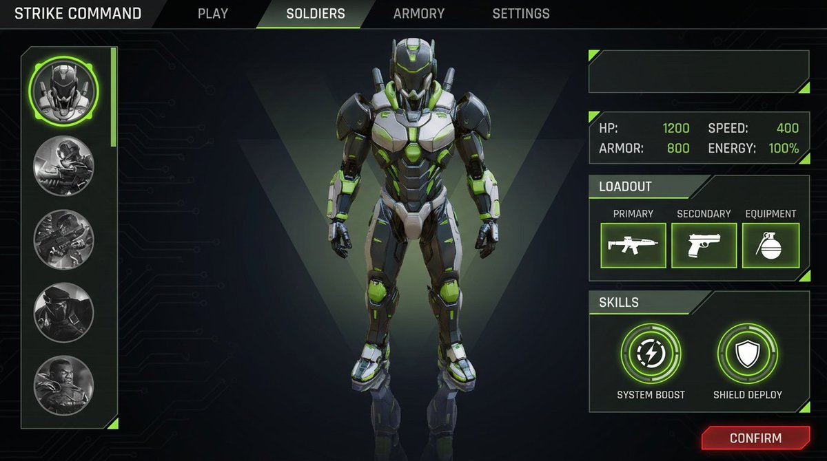 Character Selection Screen Generation 2