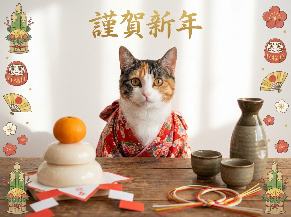 New Year's Portrait Photo Prompt for Nano Banana Pro 2